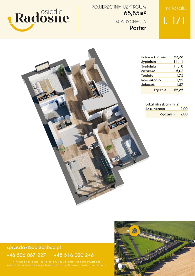 Mieszkanie 1/1 - Etap1