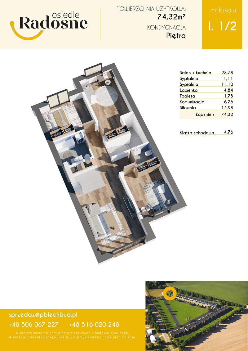 Mieszkanie 1/2 - Etap1